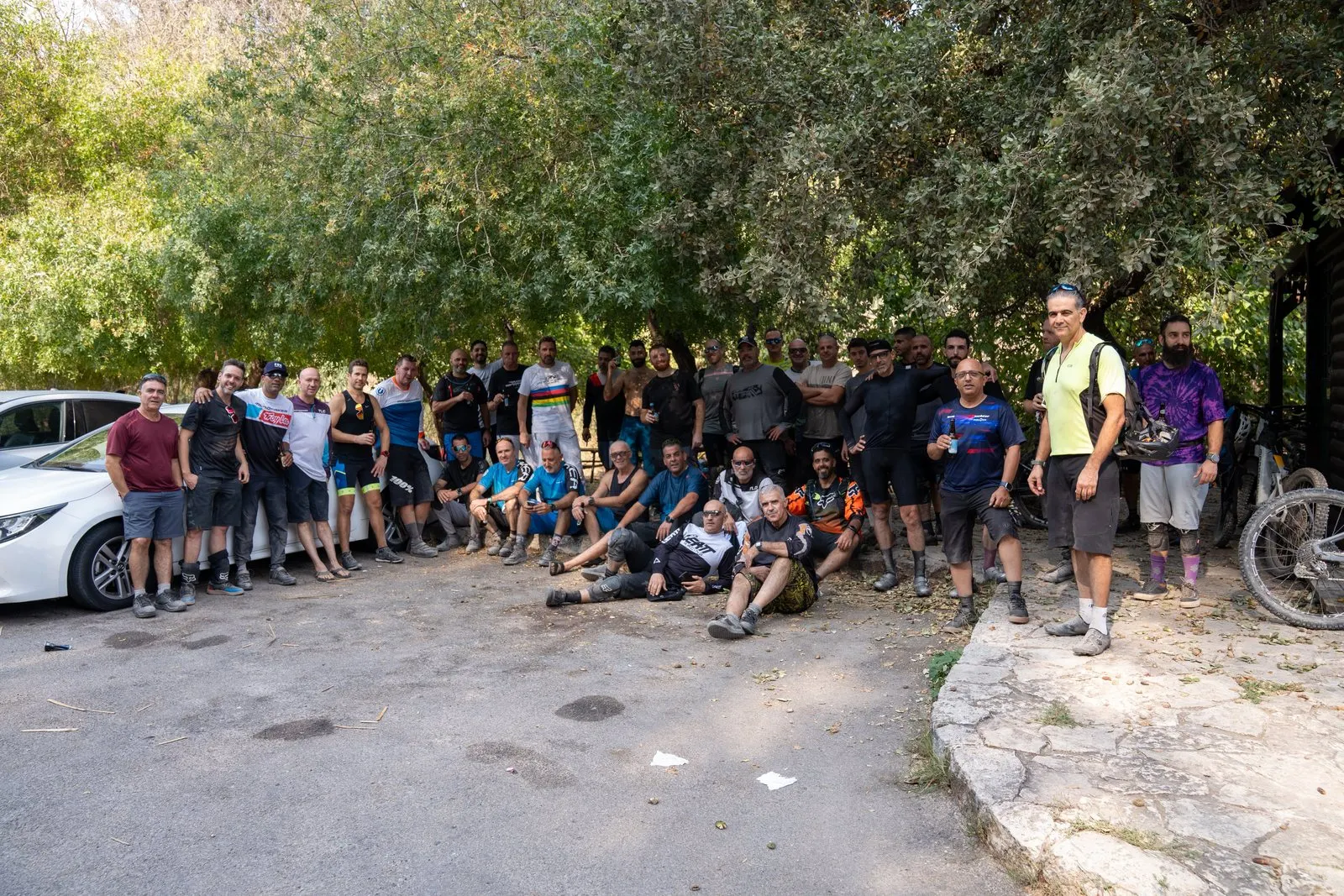 מפגש רכיבה של קהילת MONDRAKER ישראל