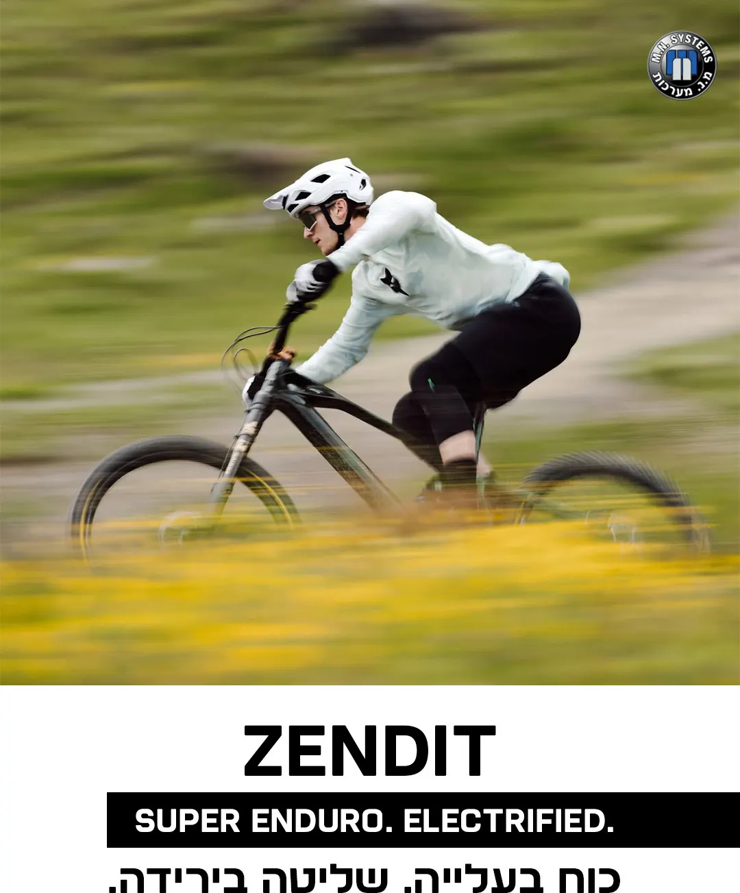 רוכב על MONDRAKER ZENDIT בירידה